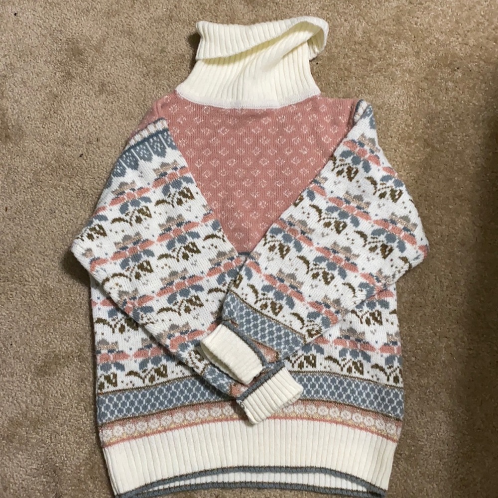 Vintage Patterned Sweater